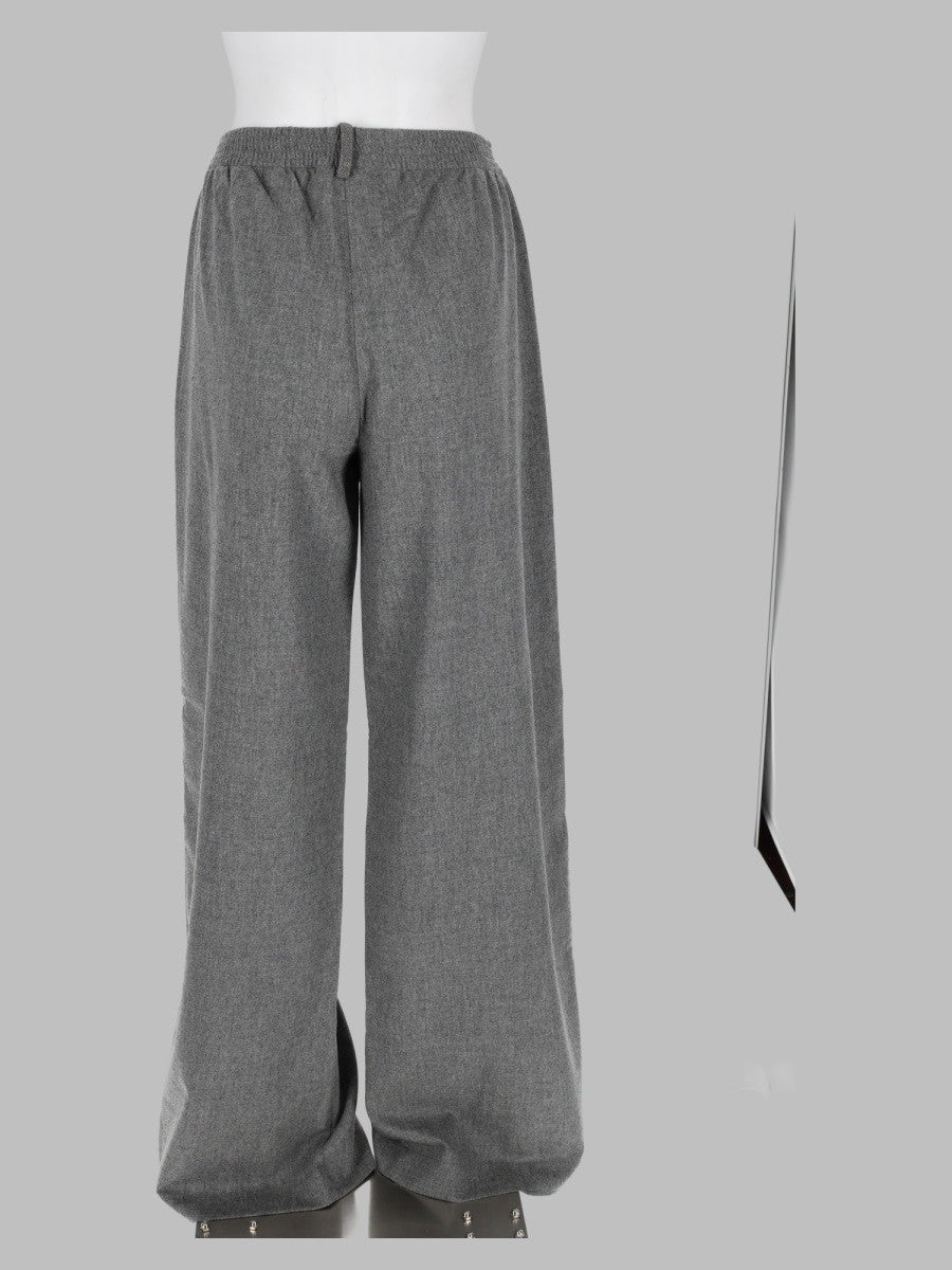 Fabiana Filippi Women's Pantalone Ampio in Lana Grey