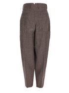 Ami Paris Women's Balloon Trousers Brown, view 2