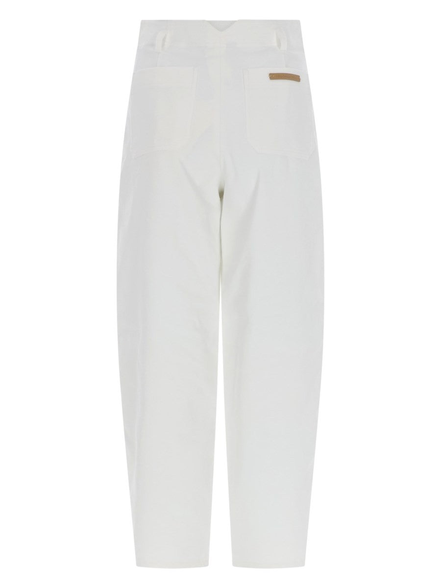 Max Mara Women's Pantalone Bautta White
