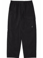 C.P. Company Men's Cargo Trousers with Patch Black