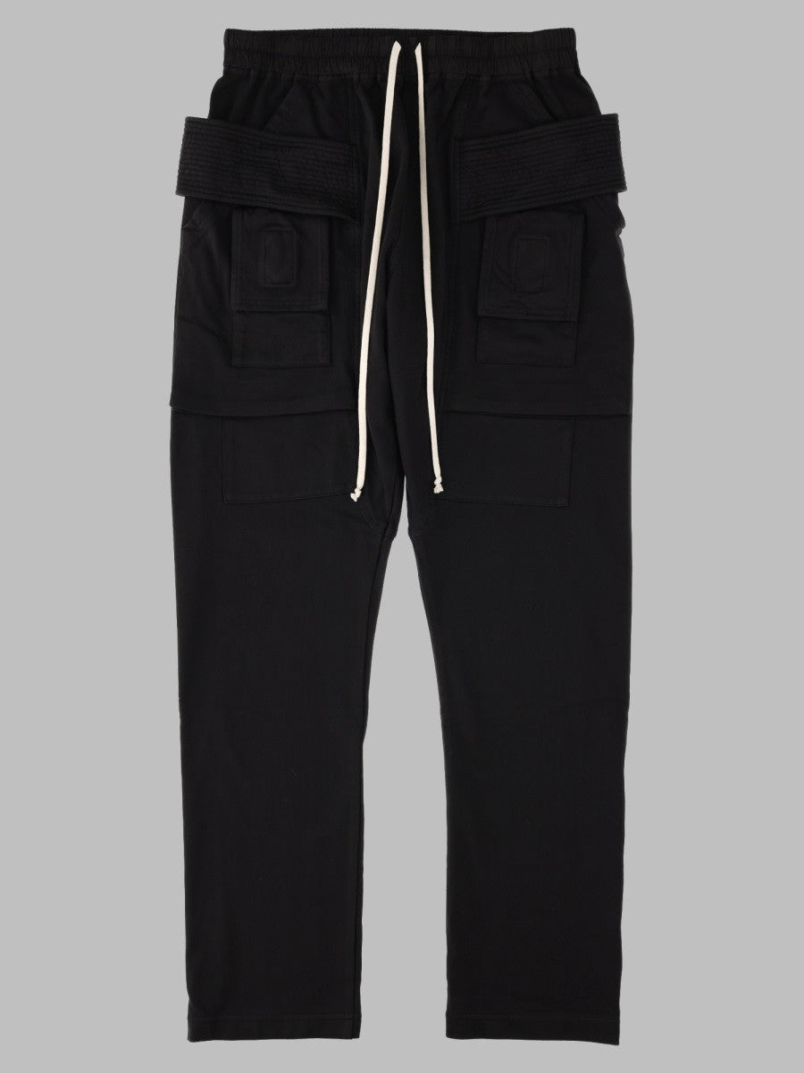 DRKSHDW Men's Pantalone Cargo Creatch Black
