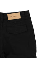 Ami Paris Men's Cotton Cargo Trousers Black, view 3