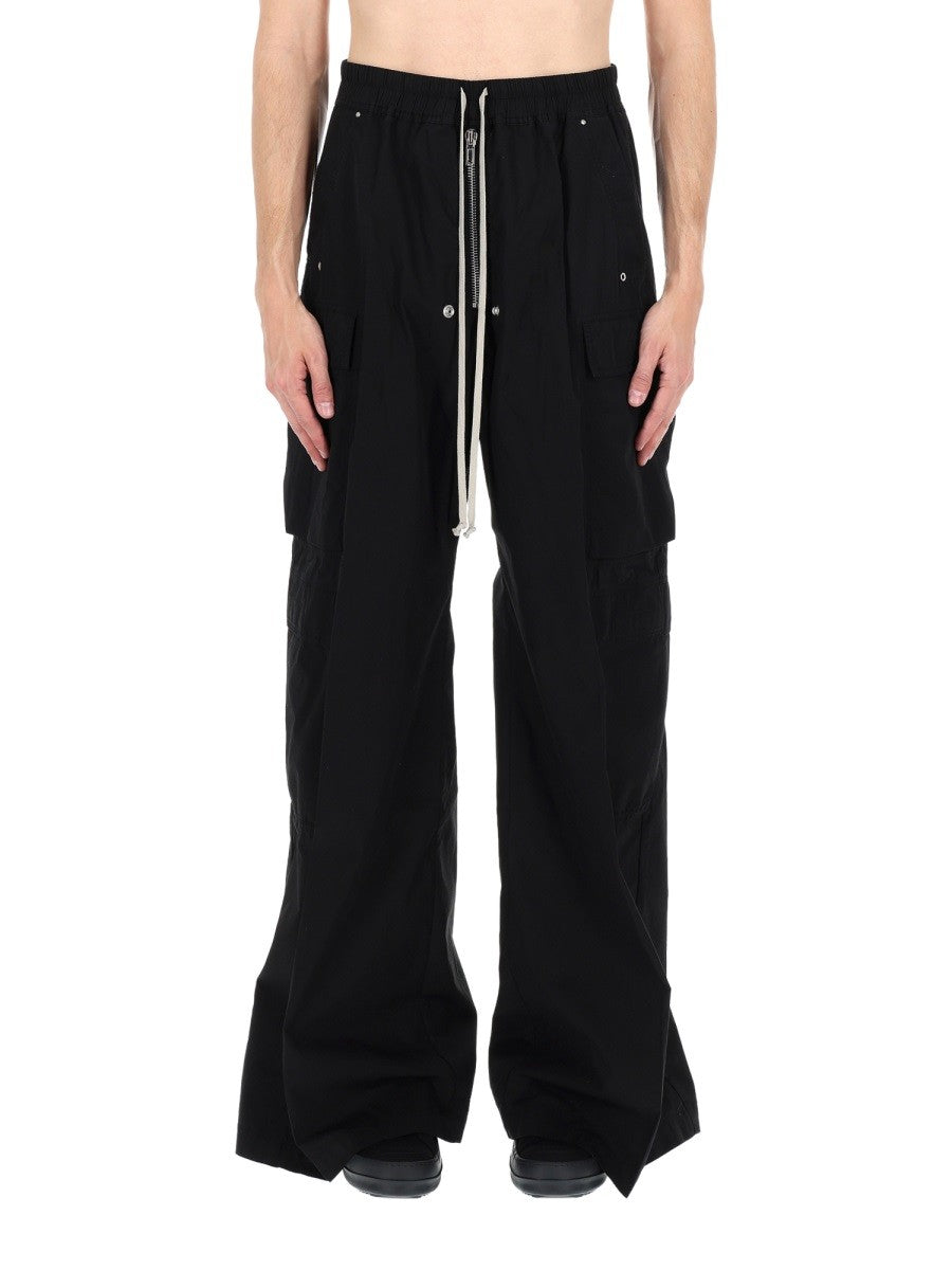 DRKSHDW Men's Pantalone Cargo Jumbo Belas Black
