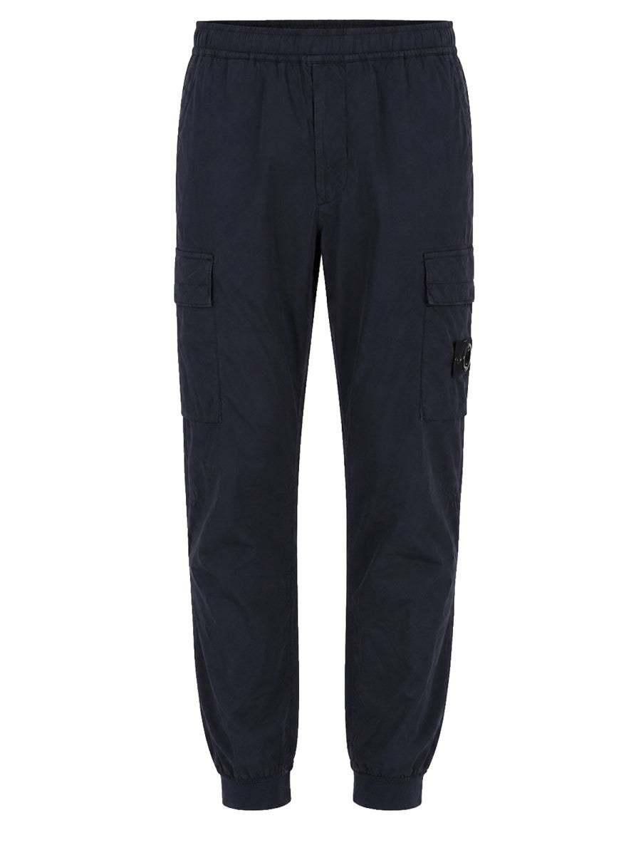 Stone Island Men's Pantalone Cargo Paracadute Blue