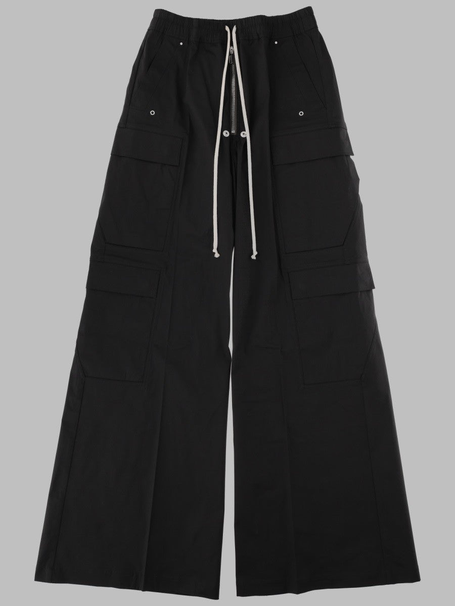 Rick Owens Men's Pantalone Cargobelas Black