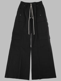 Rick Owens Men's Pantalone Cargobelas Black