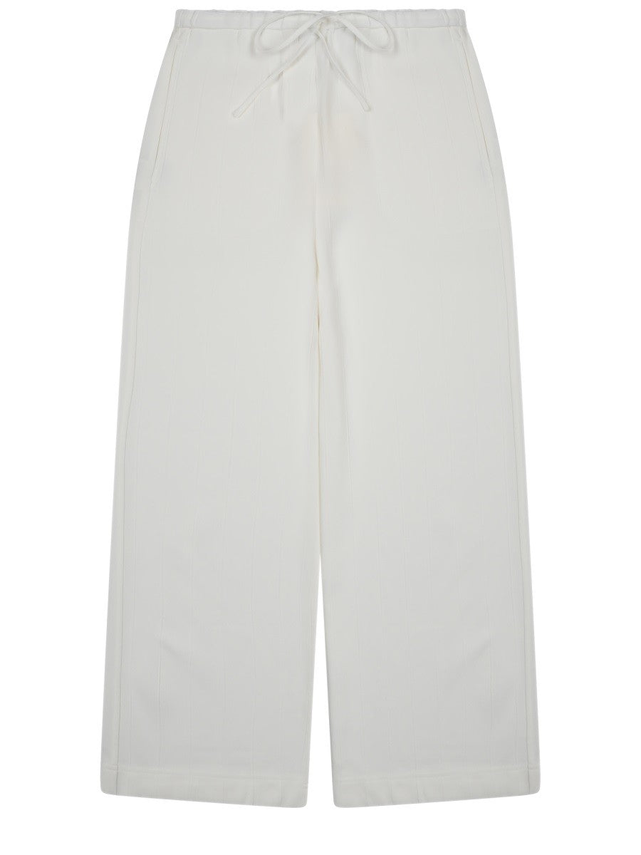 Toteme Women's Pantalone Con Coulisse White