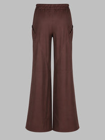 Rick Owens Women's Pantalone Con Coulisse Purple