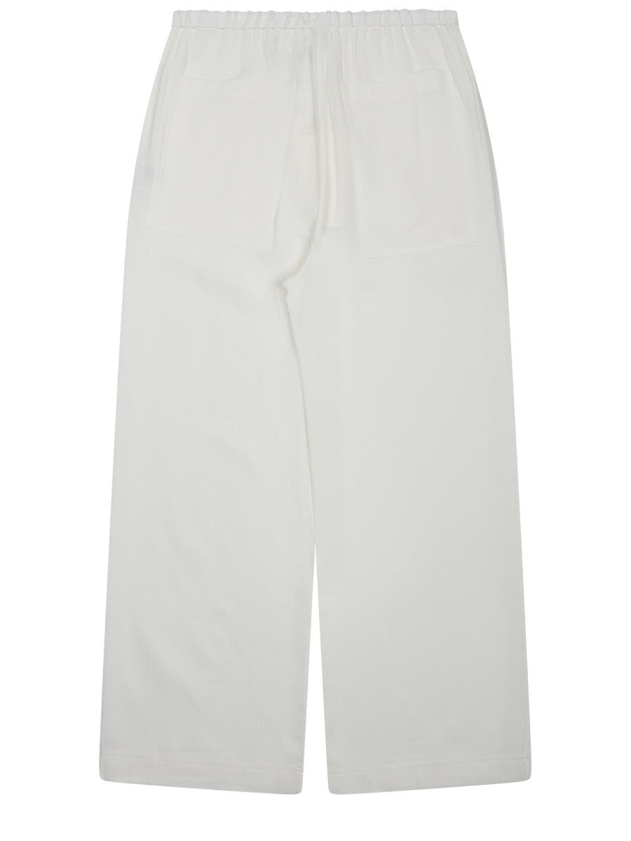Toteme Women's Pantalone Con Coulisse White