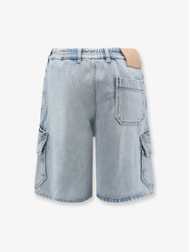 Loewe Men's Short Trousers with Pockets Blue, view 4