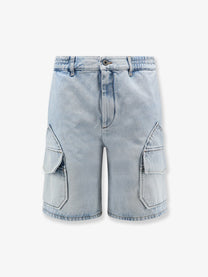 Loewe Men's Short Trousers with Pockets Blue
