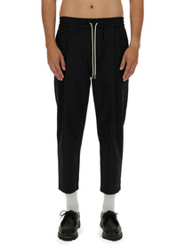 Drôle de Monsieur Men's Pantalone Cropped Black
