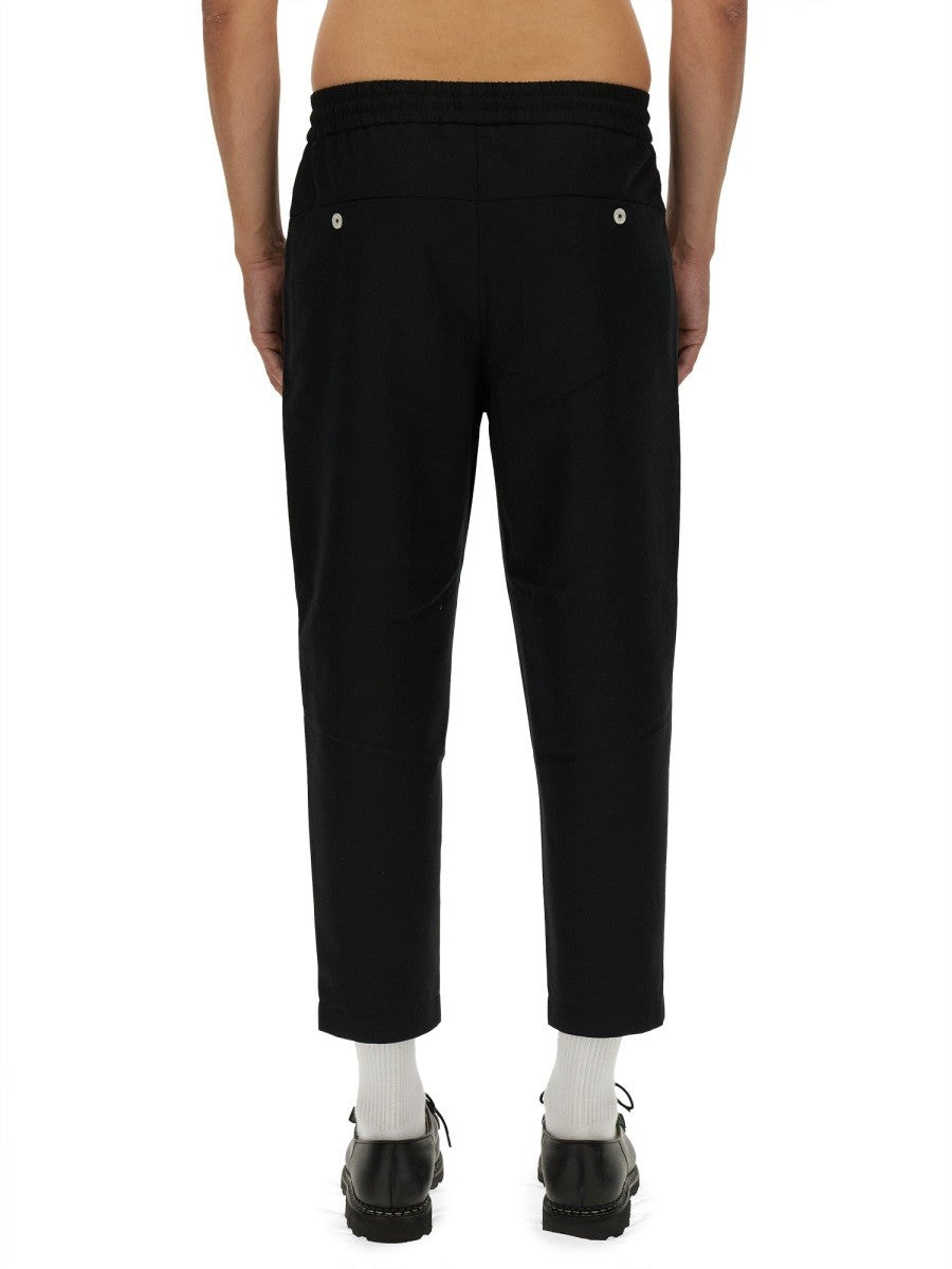 Drôle de Monsieur Men's Pantalone Cropped Black