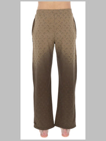 Marine Serre Men's Pantalone DA Jogging Moon Brown