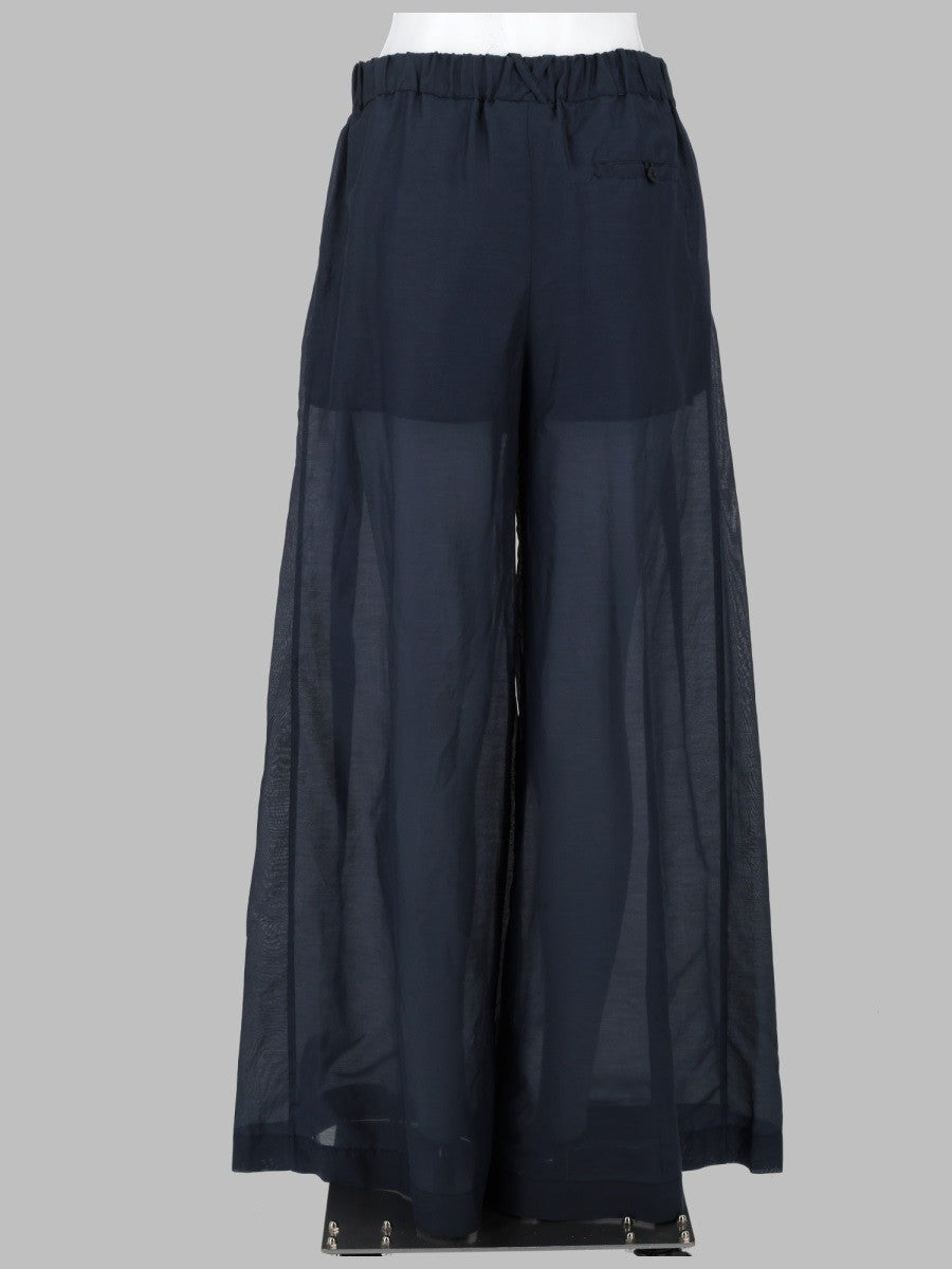Semicouture Women's Pantalone Debbie Blue