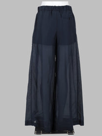 Semicouture Women's Pantalone Debbie Blue
