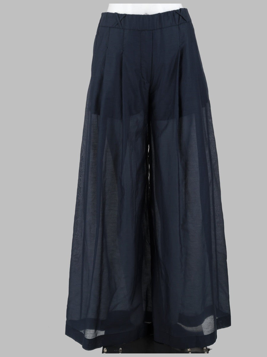 Semicouture Women's Pantalone Debbie Blue