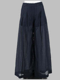 Semicouture Women's Pantalone Debbie Blue