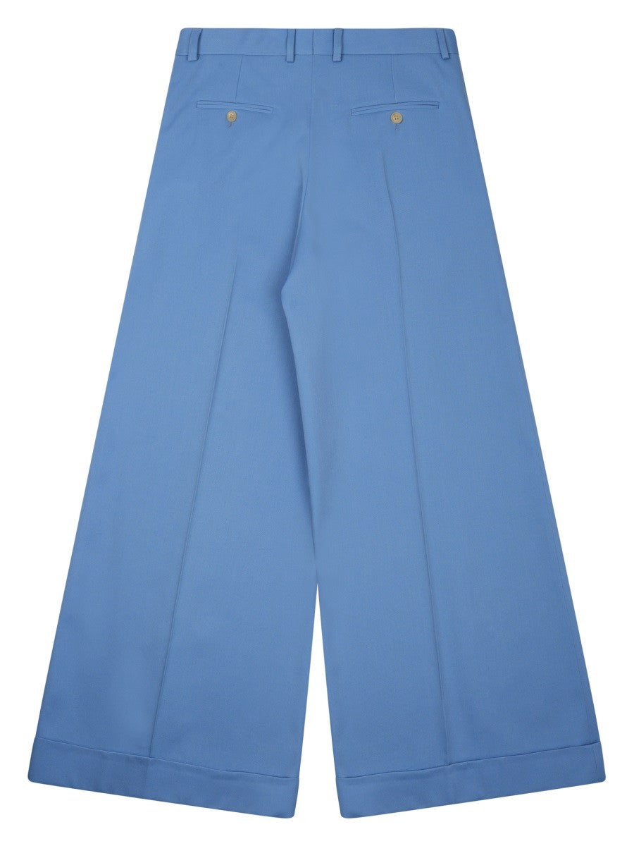 Celine Women's Pantalone Dock in Lana Blue