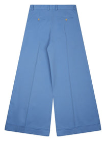 Celine Women's Pantalone Dock in Lana Blue