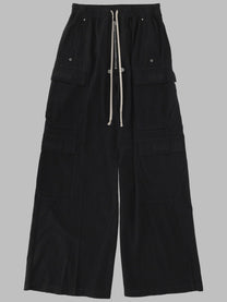 DRKSHDW Men's Pantalone Double Cargo Jumbo Belas Black