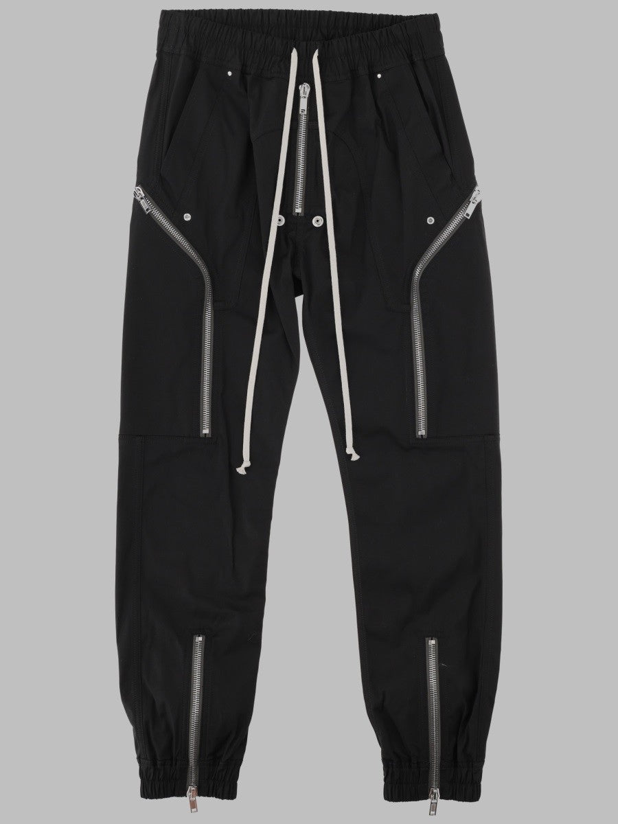Rick Owens Men's Pantalone Heizer Cargo Black