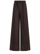 Max Mara Women's Batavia Wool Trousers Brown