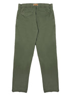 White Sand Men's Cotton Trousers with Belt Green, view 2