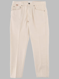 Lardini Men's Pantalone in Denim DI Cotone Beige