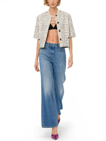 Valentino Women's Pantalone in Denim Blue
