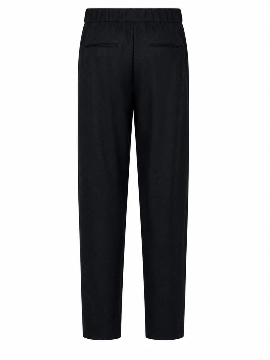 Giorgio Armani Men's Pantalone in Drap DI Cashmere Stretch Blue