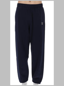 Drôle de Monsieur Men's Pantalone in Felpa DI Cotone Blue