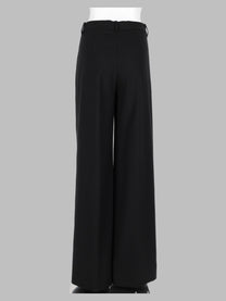 Herno Women's Pantalone in Gabardina Stretch Black