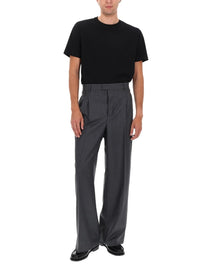 Ami Paris Men's Pantalone in Lana Grey