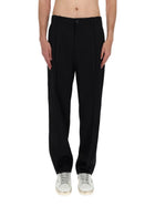 Golden Goose Men's Wool Trousers Black, view 6