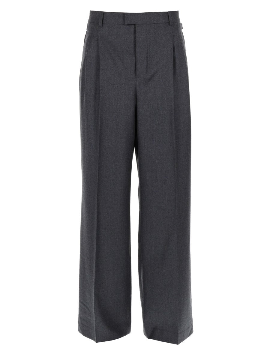 Ami Paris Men's Wool Trousers Grey