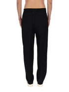 Golden Goose Men's Wool Trousers Black, view 5