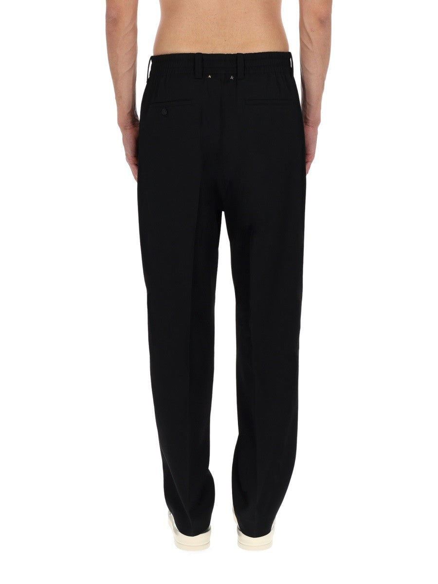 Golden Goose Men's Pantalone in Lana Black