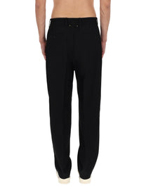 Golden Goose Men's Pantalone in Lana Black