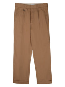 Paolo Pecora Milano Men's Pantalone in Misto Cotone Beige