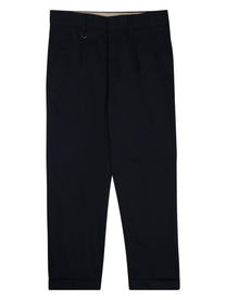 Paolo Pecora Milano Men's Pantalone in Misto Cotone Blue
