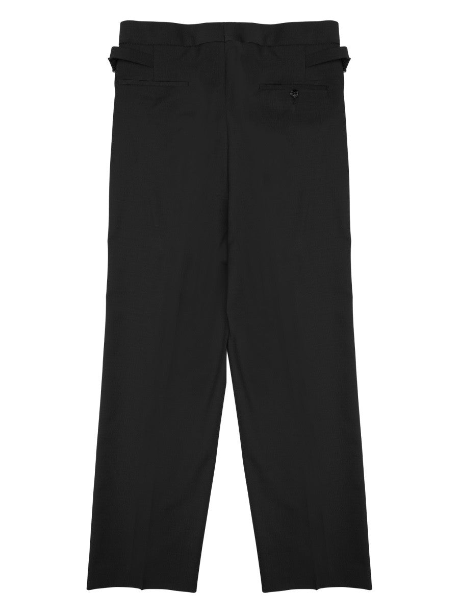 Be Able Men's Pantalone in Misto Lana Black
