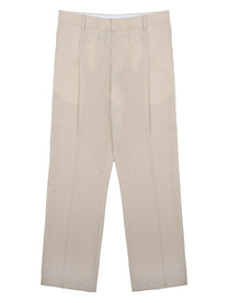 Be Able Men's Pantalone in Misto Lana Beige