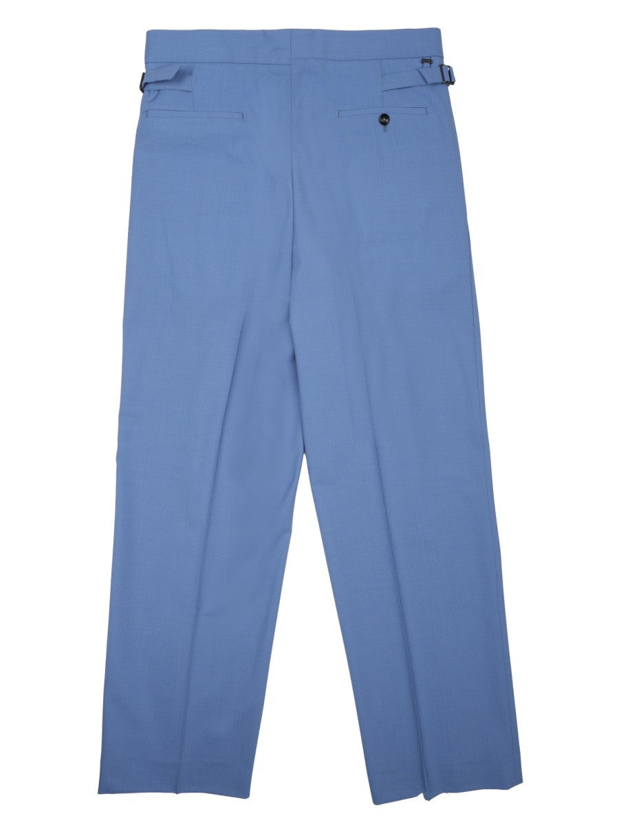 Be Able Men's Pantalone in Misto Lana Blue