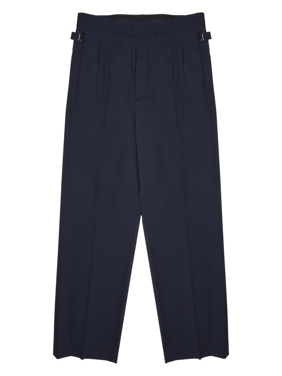 Be Able Men's Pantalone in Misto Lana Blue