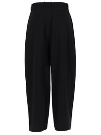 Studio Nicholson Men's Pantalone in Misto Lana Black