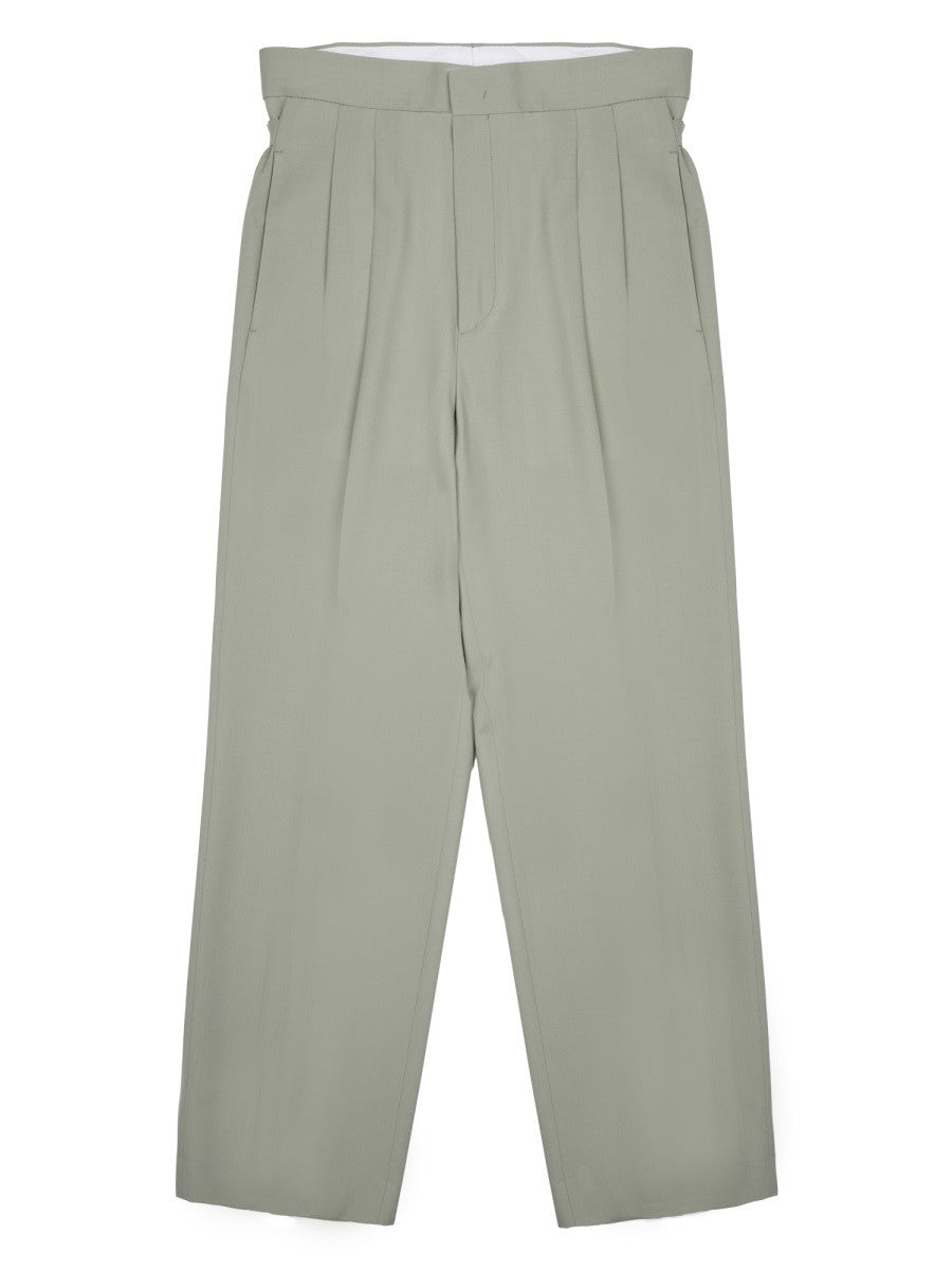 Be Able Men's Pantalone in Misto Lana Green