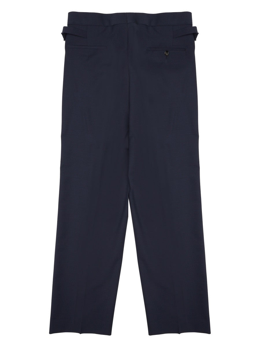 Be Able Men's Pantalone in Misto Lana Blue