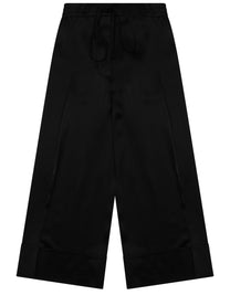 Toteme Women's Pantalone in Raso Con Coulisse Black