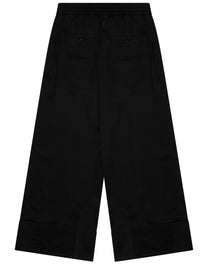 Toteme Women's Pantalone in Raso Con Coulisse Black